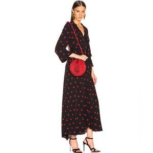 WaiWai Petit Red Balaio Crossbody Bag